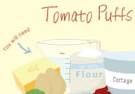 Tomato Puffs Recipe