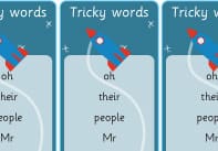 Phase 5 Tricky Word Bookmarks