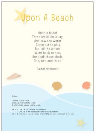 Upon a Beach Poem