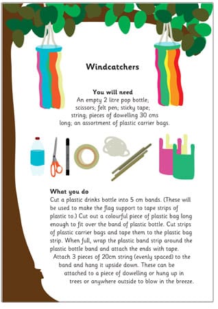 Wind Catcher Craft Activity