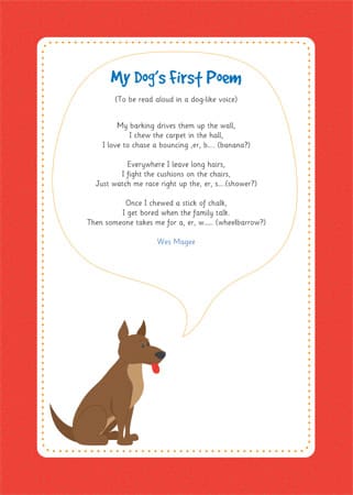 My Dog's First Poem