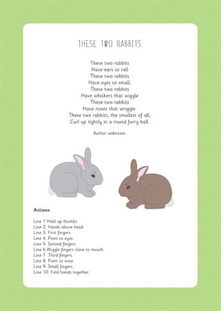 These Two Rabbits Rhyme