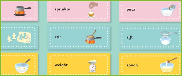 Cooking Flashcards