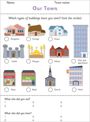 House Observation Sheet