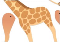 Safari Split Pin Animals