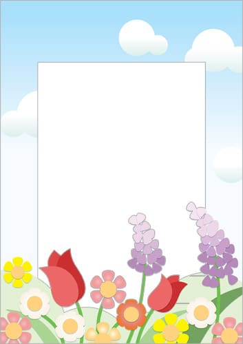 Mother’s Day Page Border / Notepaper