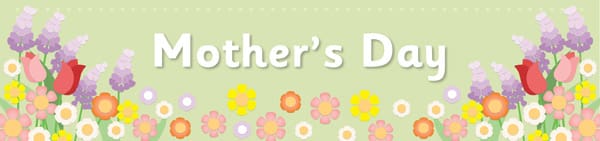 Mother’s Day Display Banner