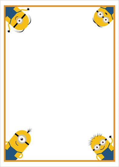 Minion Notepaper