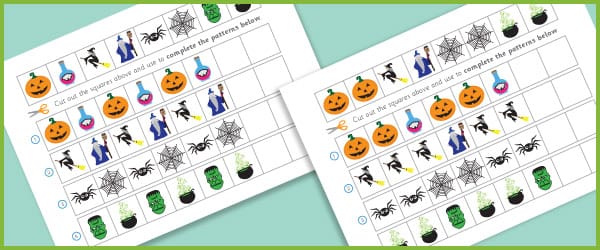 Halloween worksheet