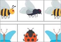 Complete The Pattern Worksheets – Minibeasts