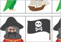 Complete The Pattern Worksheets – Pirates