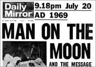Moon Landing Historic Newspaper Reports
