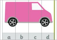 Vehicle Alphabet Puzzles