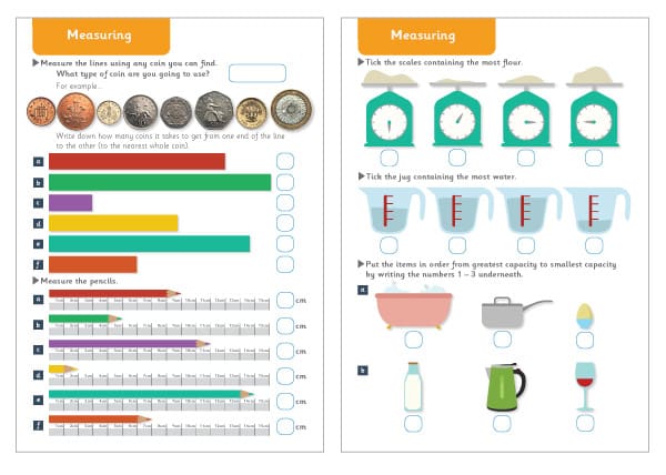 Measuring Worksheets