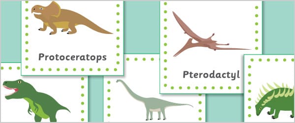 Dinosaur 15cm Cards