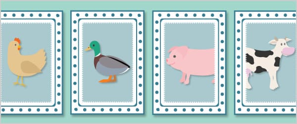Farm Snap Cards / Matching Pairs