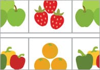 Fruit & Vegetable Sequences & Patterns