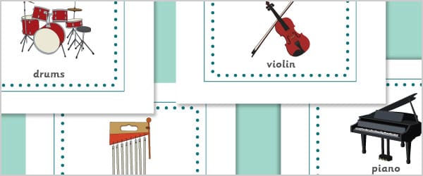 Musical Instruments A4 Posters