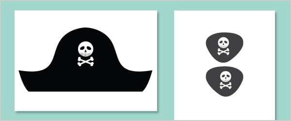 Pirate Hat Template