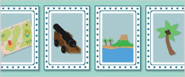 Pirate Snap Cards / Matching Pairs