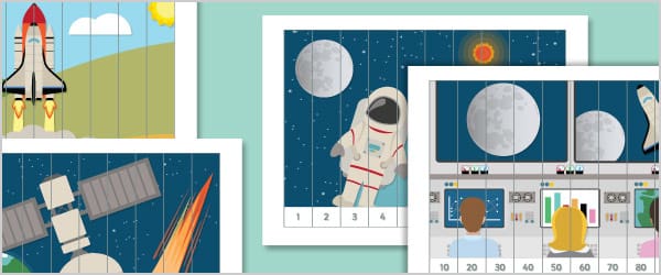 Space Number Puzzles