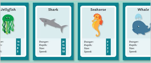 Under the Sea Playing Cards