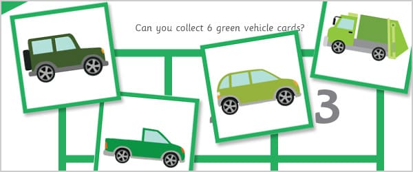 Vehicle Maths Game – All About 6