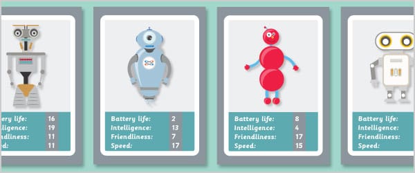 Robot Playing Cards