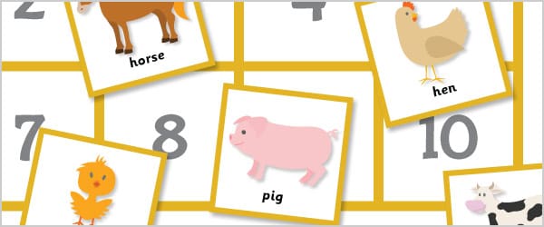 Animals Maths Game: All About 10