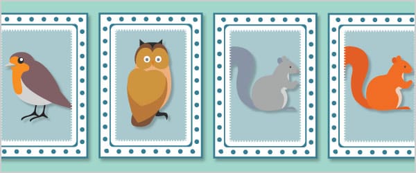 Animals Snap Cards / Matching Pairs