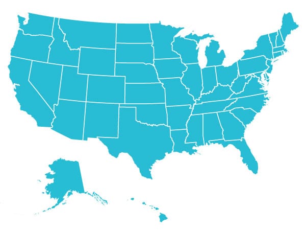 Giant USA Map