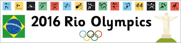 2016 Rio Olympics Display Banner