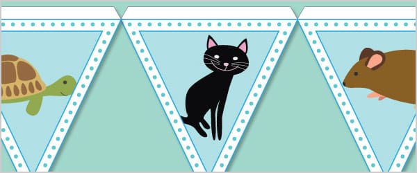 Pets Bunting