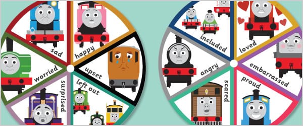 Train Themed ‘Emotions Spinner’