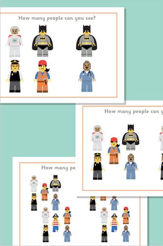 Brick People Counting / Estimation Posters