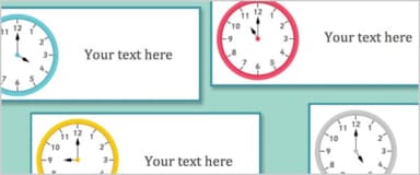 Editable Clock Labels