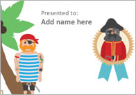 Editable Pirate Certificate