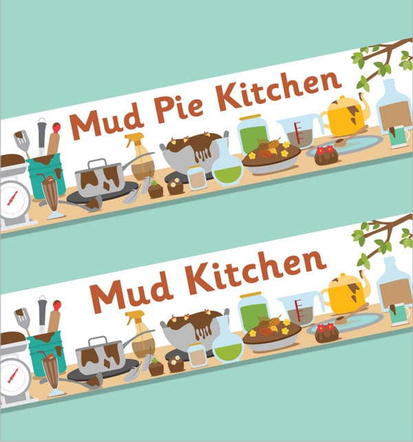 Mud Kitchen Banner