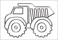 Vehicle Colouring In Sheets – Mindfulness Resource