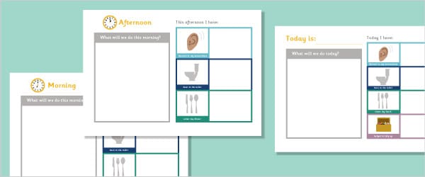 Editable Behaviour Chart