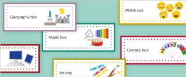 Editable 'Subject Resource Box' Labels - Printable Early Years ...