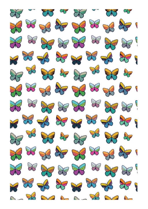 Pattern Printable Eyfs Printable Butterfly Repeating Pattern - Printable Early Years Resources ...