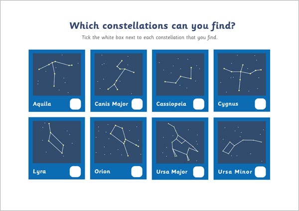 Popular Constellation Spotter