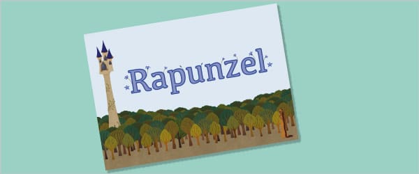 Rapunzel Poster A4