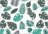 Tropical Leaves Repeating Pattern