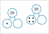 Domino Number Bonds To 20 Worksheets