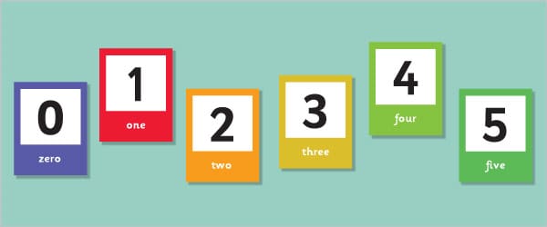 Number Cards (0-20) - Number Words & Numerals