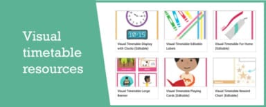 What is a Visual Timetable? - Printable Early Years Resources (EYFS ...
