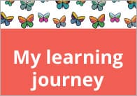 Butterfly Themed Learning Journey Cover (Editable)