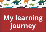 Dinosaur Learning Journey Cover (Editable) 